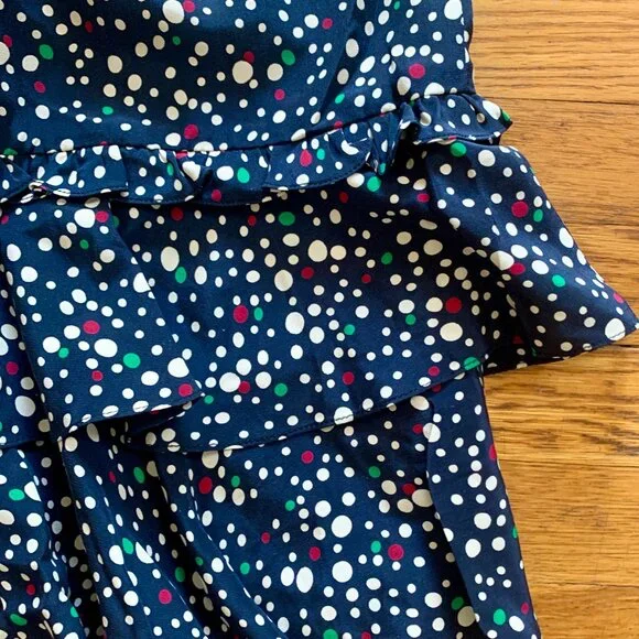 Nanette Lepore Whisked Away Silk Tiered Ruffle Mini Skirt 8 - Picture 6 of 6